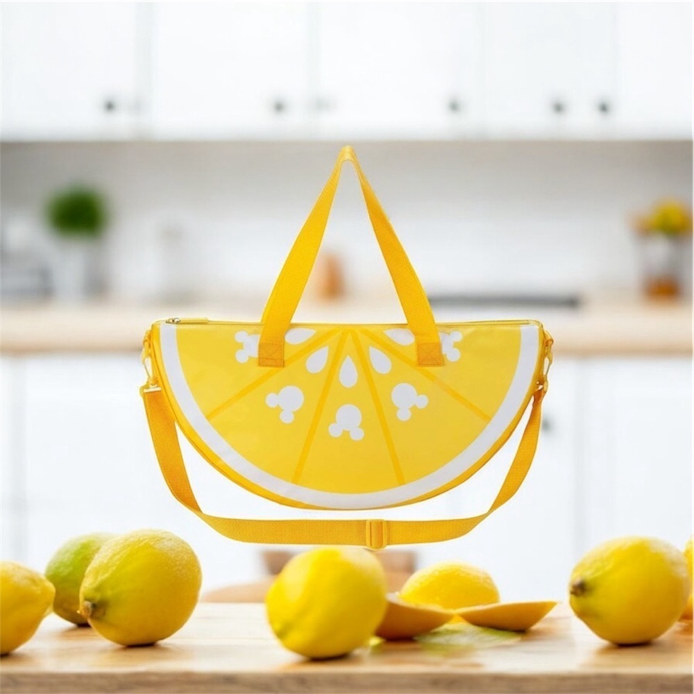 Disney Parks Lemon Slice Insulated Cooler Tote Bag